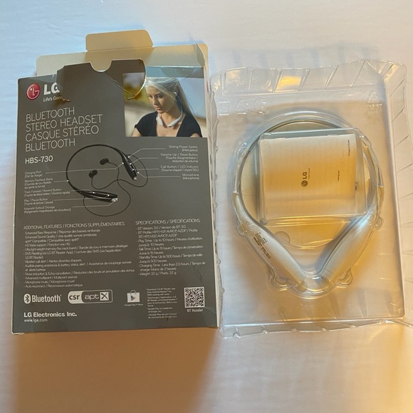 LG Bluetooth Stereo Headset HSB-730 - Picture 4 of 7
